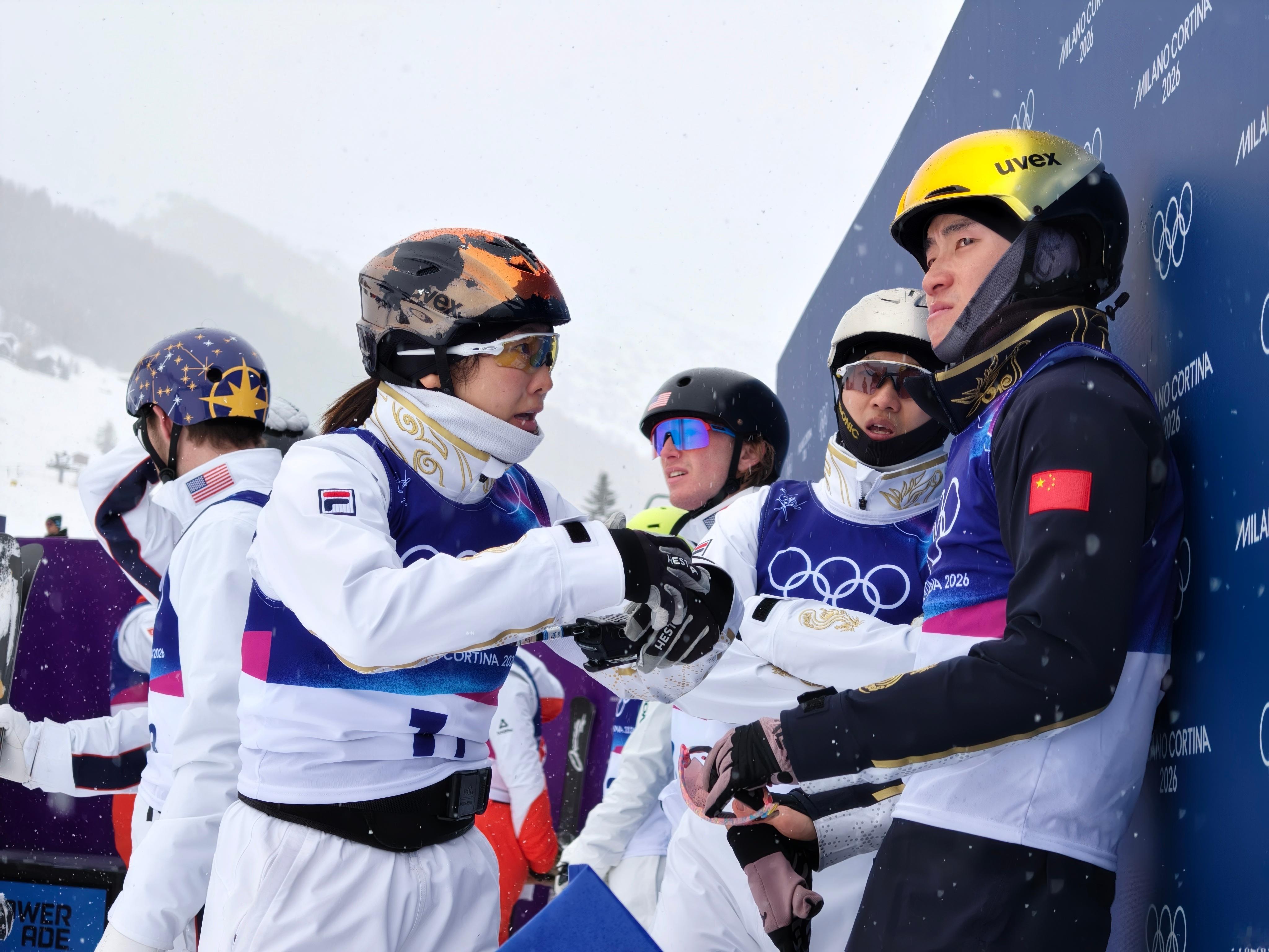 此刻皆不凡冬奥会李天马哭了