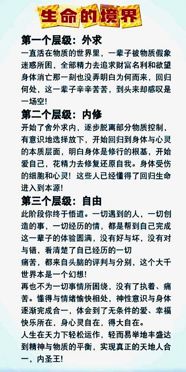 生命的境界
