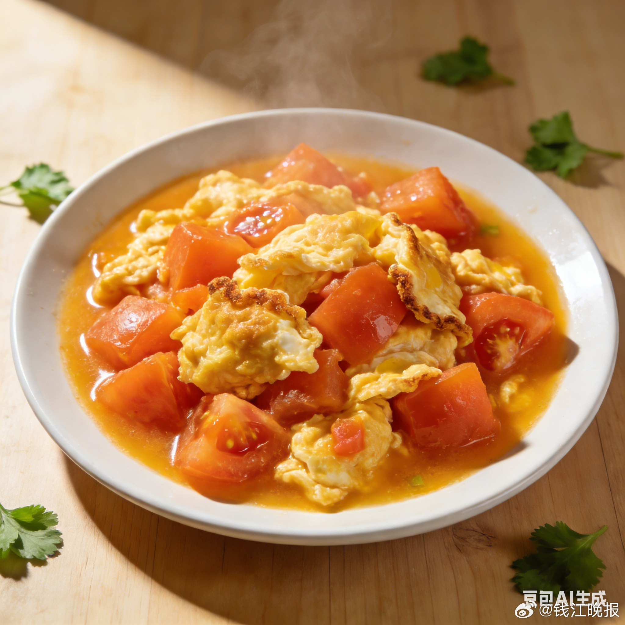 #鸡蛋已经配不上番茄了# 番茄炒蛋，蛋比番茄多。近日，随着番茄价格持续走高，“鸡