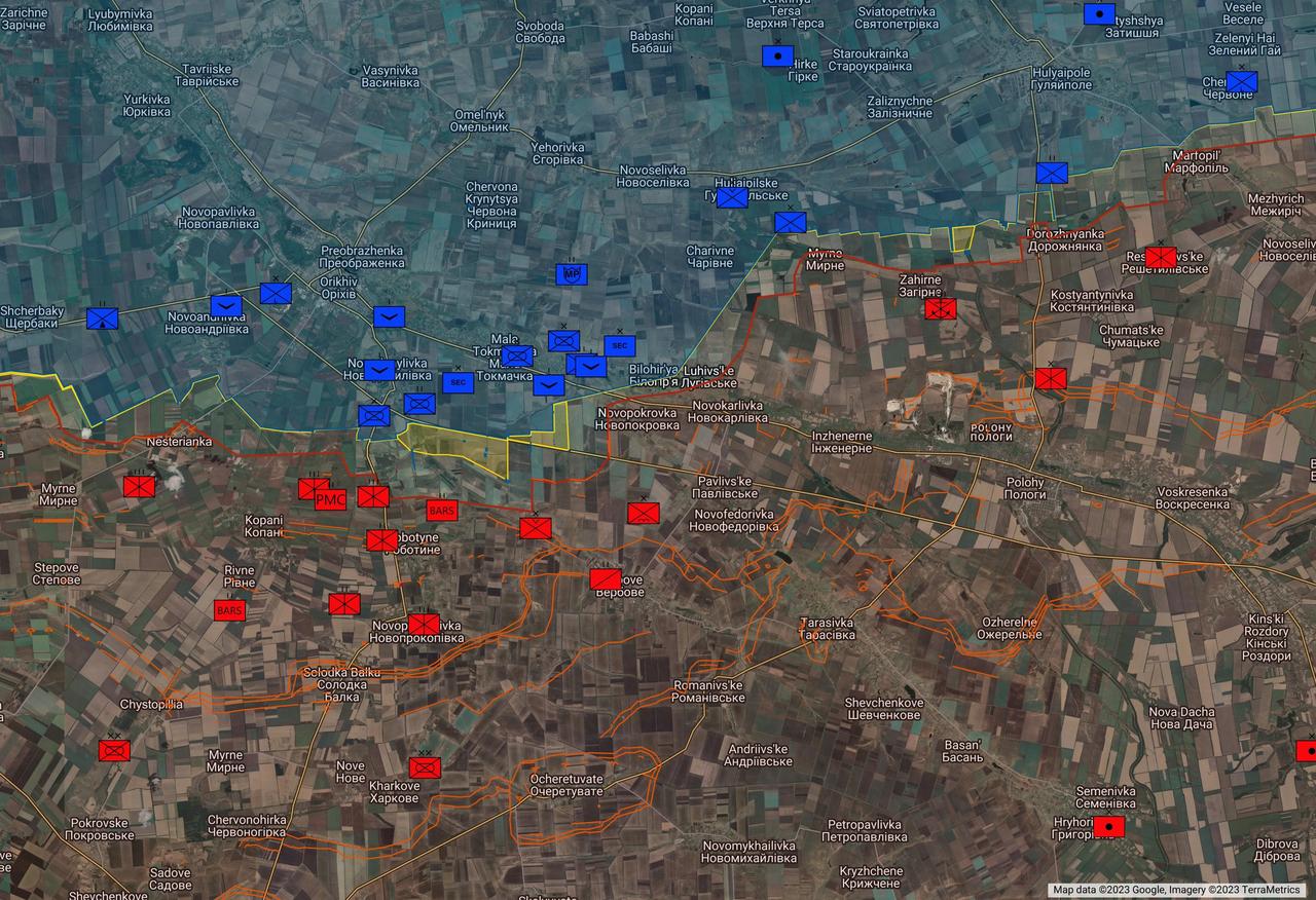 乌克兰军队至少在前线的三个区域进行了反攻行动，并于6月19日取得了进展。一位俄罗