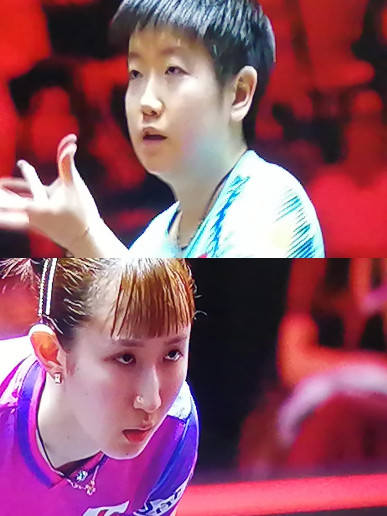 孙颖莎把早田希娜打出了阴影。

新加坡大满贯女单1/4决赛。孙颖莎4:2淘汰早田