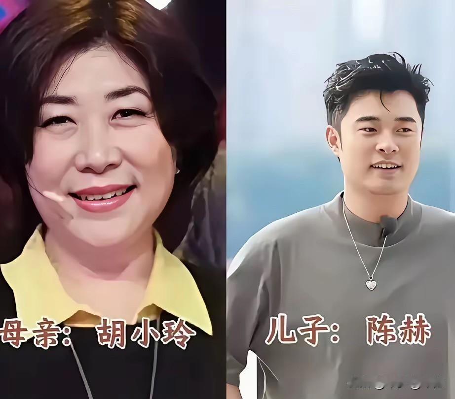不少男演员，背后的母亲都是文艺圈里响当当的人物。
胡小玲是国家一级话剧演员，也就
