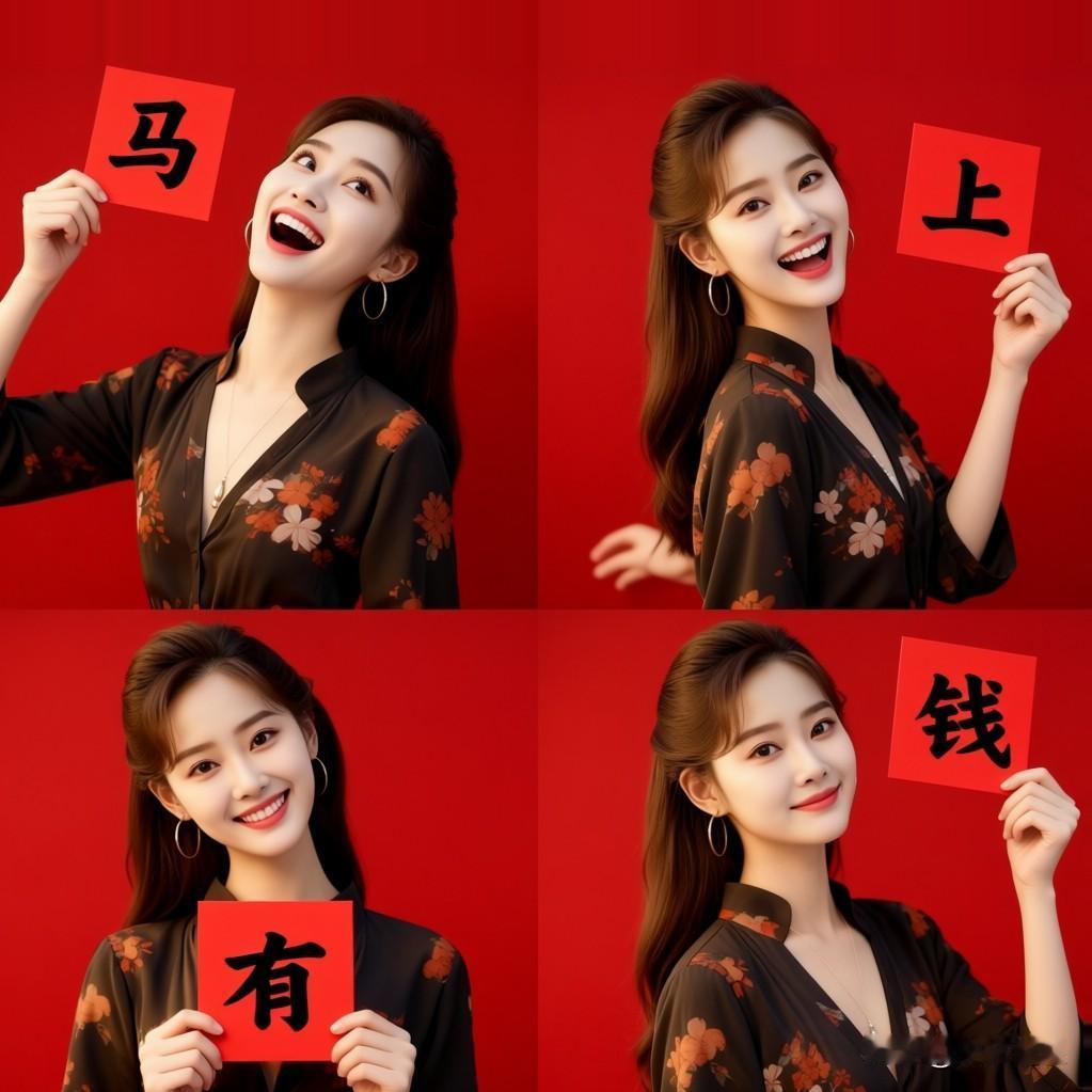 赏析：
这幅对联的下联“岁岁平安”与上联“年年如意”对仗工整，平仄相协。“年年”