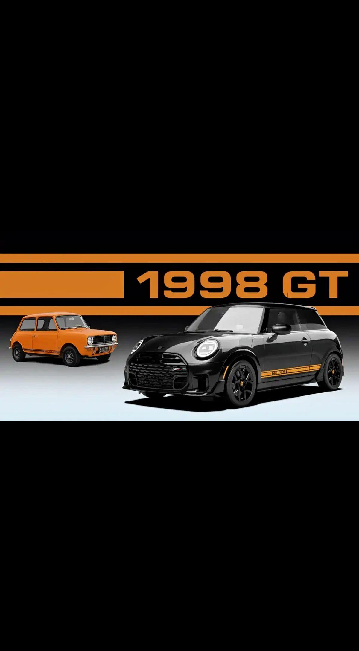 MINI JCW1998GT复古经典车型 MINICOOPER 热门复古车