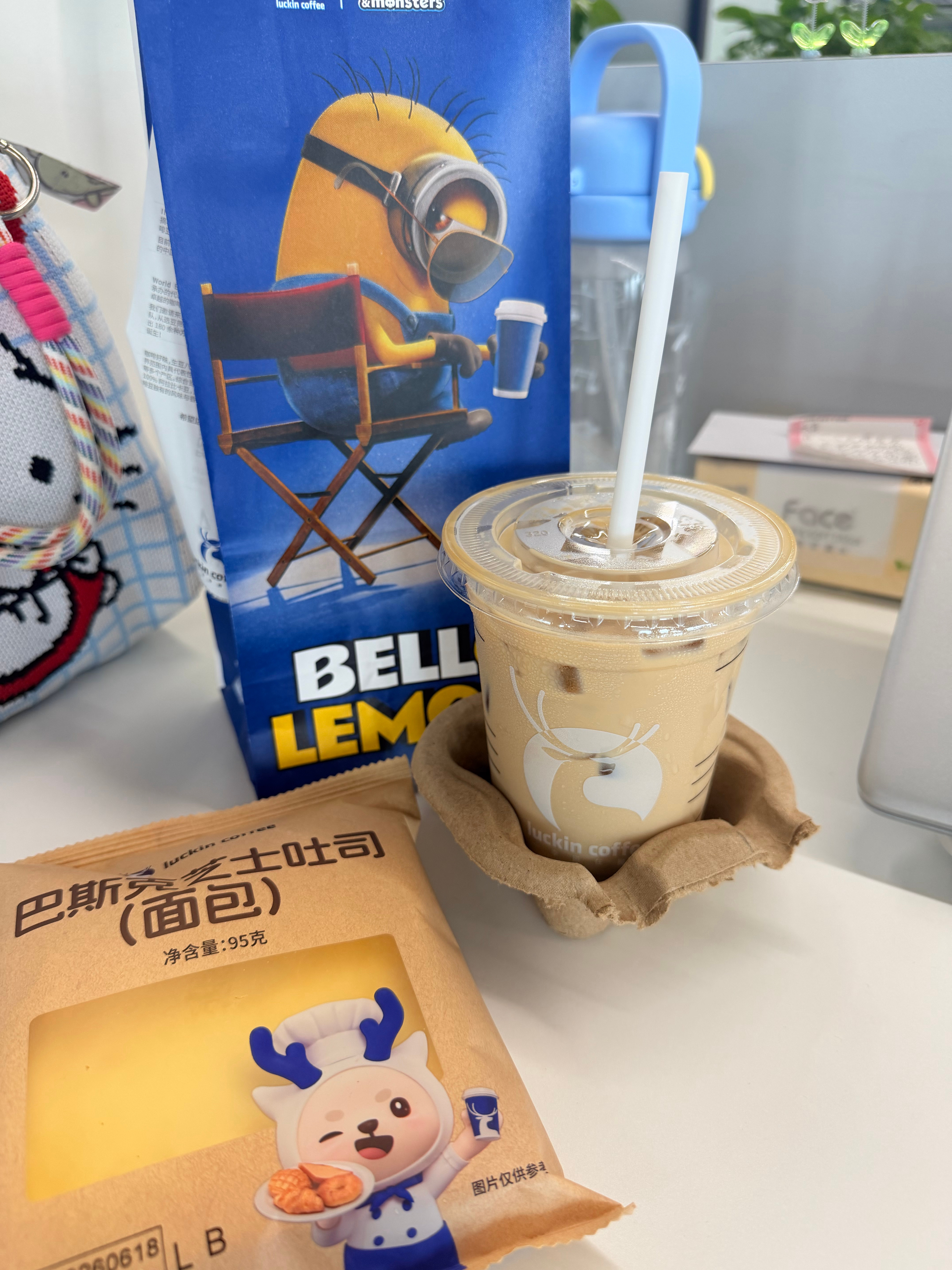周一上班依旧瑞一下怡怡溜了几圈