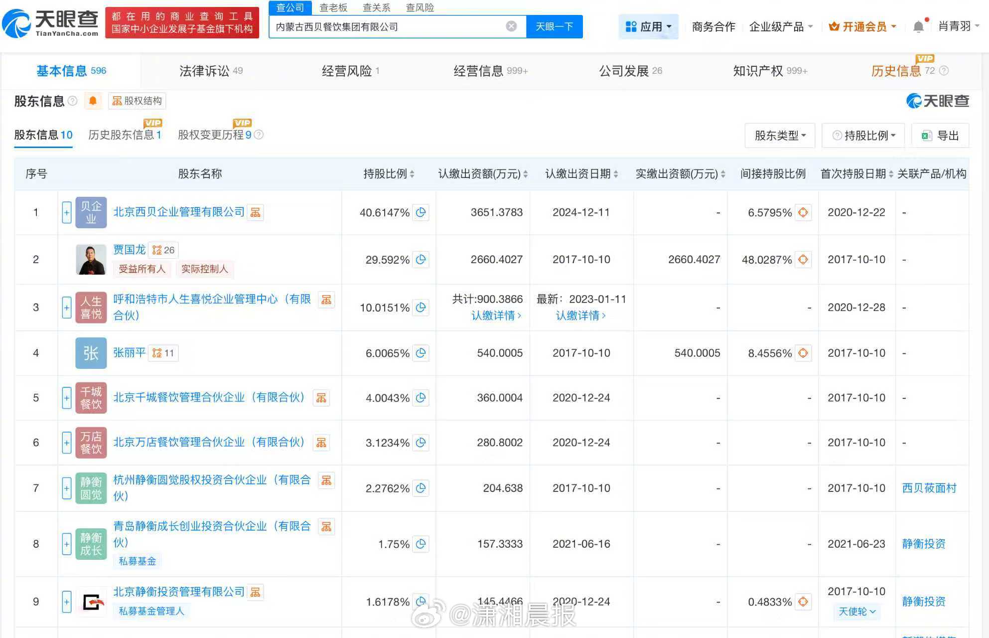 【#西贝已注册家有宝贝就吃西贝商标#，#西贝已登记多个宝贝相关著作权#】 #西贝