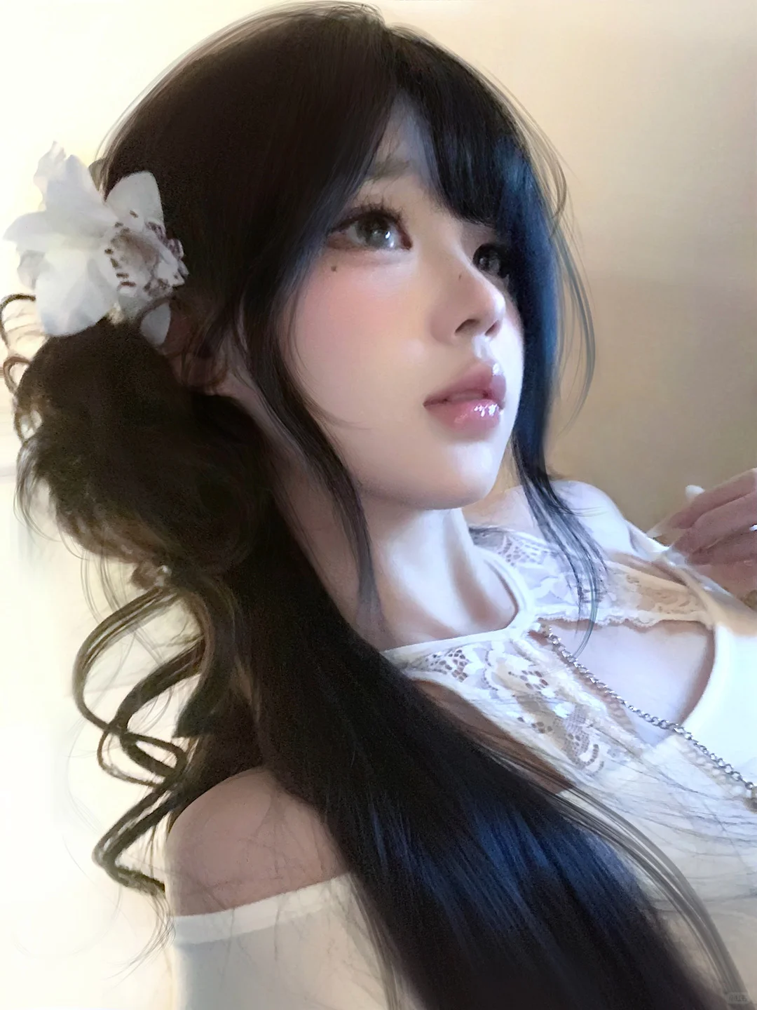 映水梨花