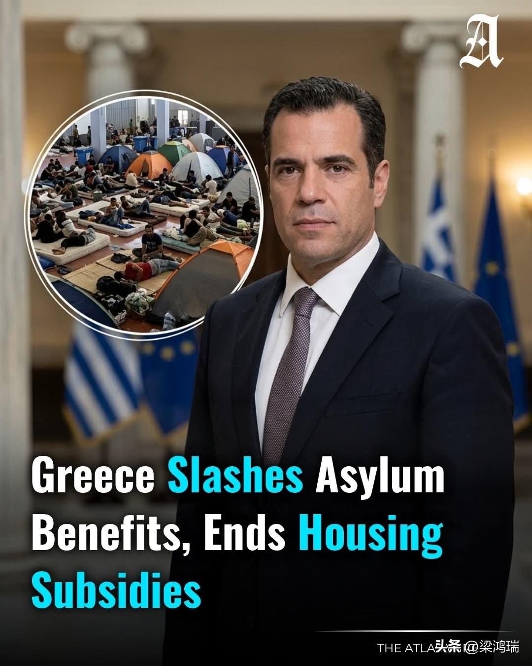 希腊的情况越来越好了，希腊正在对其庇护制度进行彻底改革。移民部长塔诺斯·普莱夫里