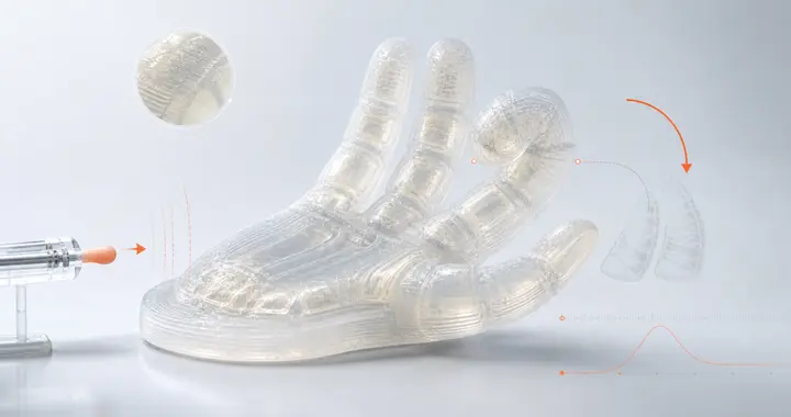 不用芯片，不靠电，3D打印软传感器让机器人长出“机械反射弧”