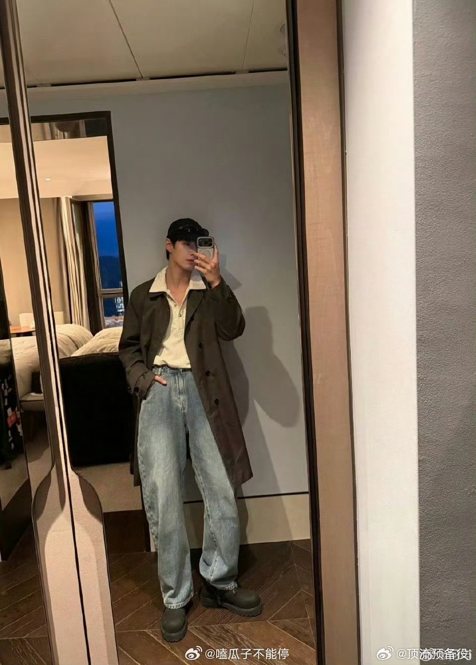 内娱男明星营业就看何与好吗好的好会自拍的欧巴一枚 