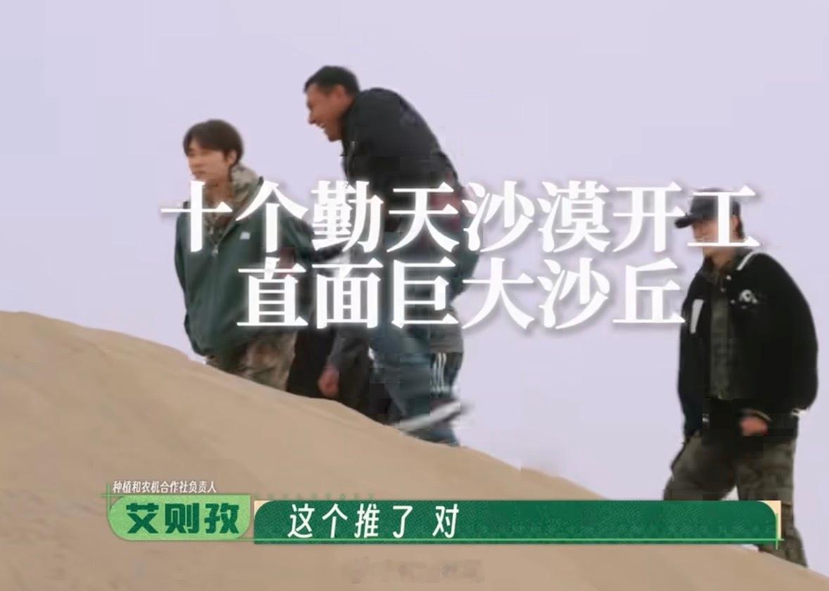 十个勤天沙漠上的愚公移山十个勤天的少年们真的把治沙落到实处，顶着漫天风沙挖坑栽苗