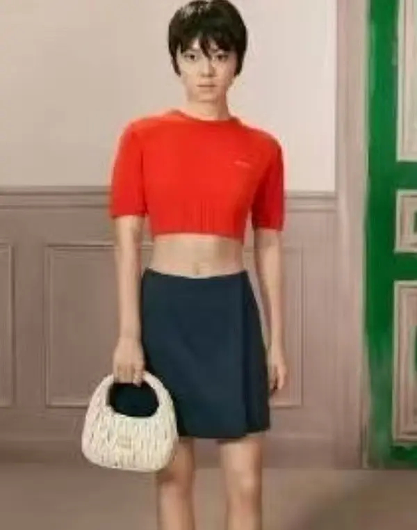 赵今麦MiuMiu短发大片被网友热议 