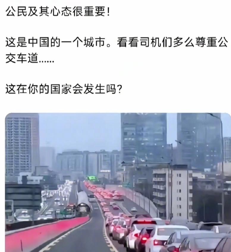 这再次证明，办好中国自己的事，比什么都重要。我相信，这位外国网友看到的这样一幕，