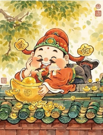 财神来到您家门，送财了，快接 