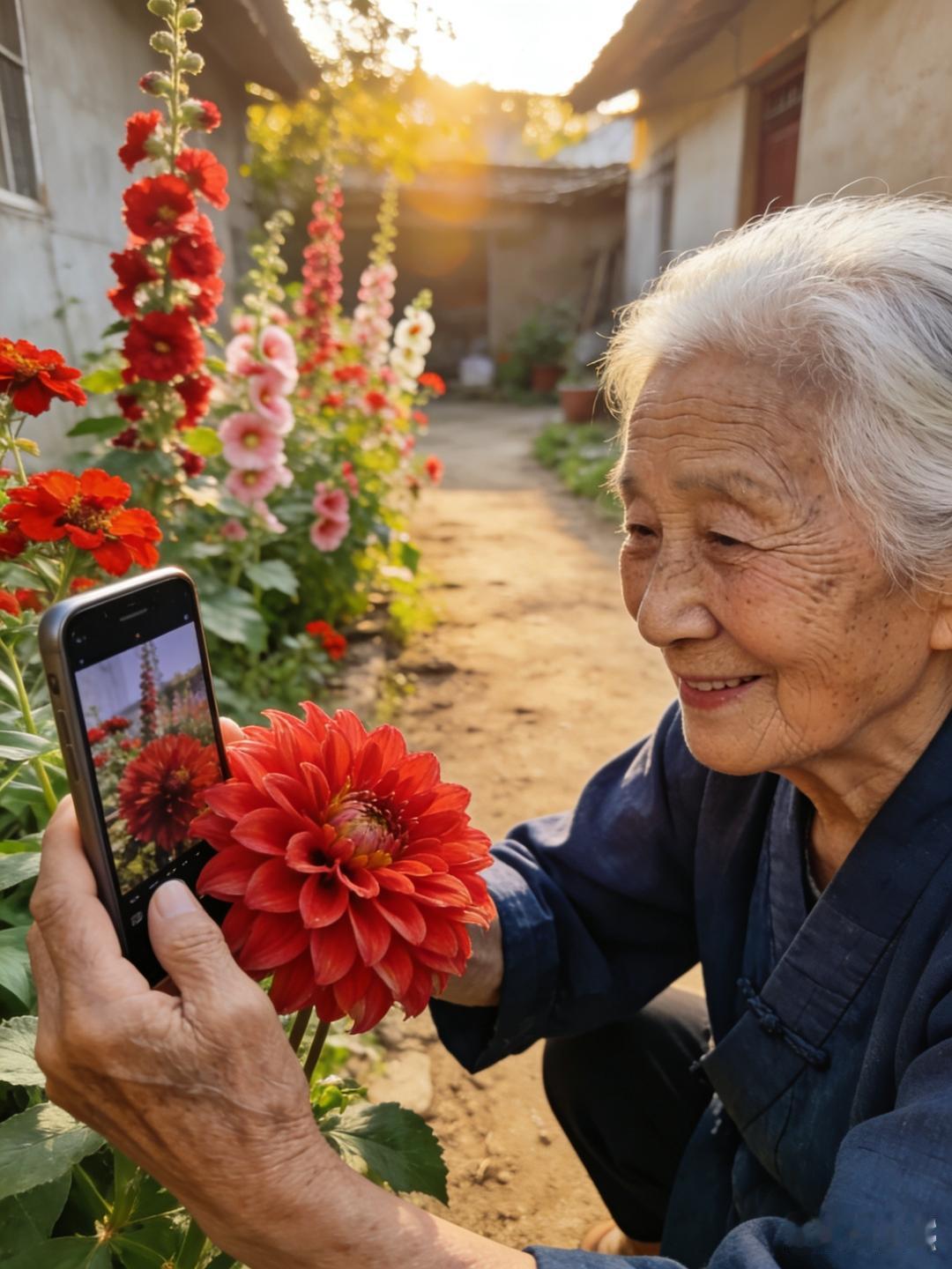 母亲｜她90多了，院里的花开了，总先跟我说
 
接视频。她蹲在院子里，把手机凑近