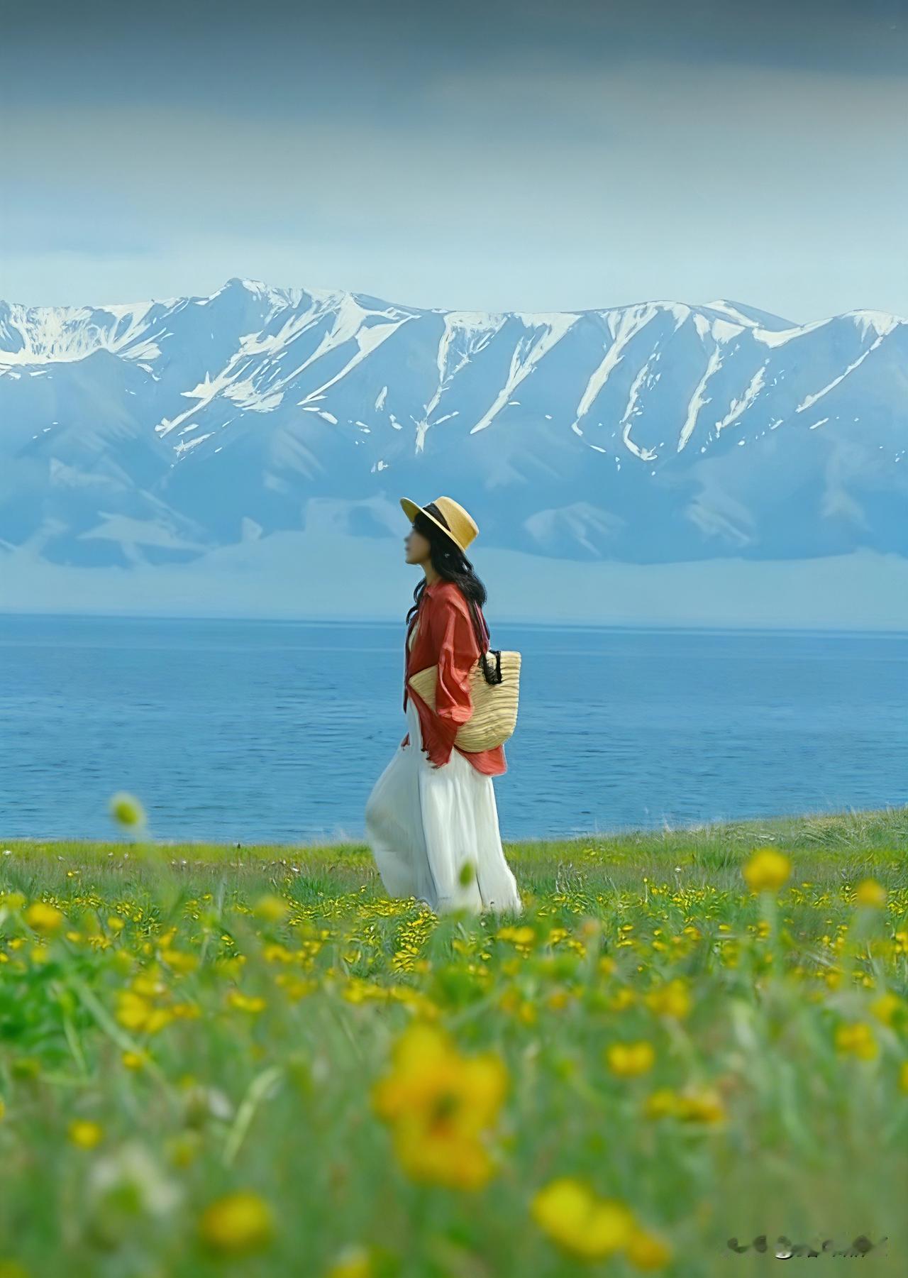 春游最出片的穿搭
 
闺蜜一大早给我发来几张照片，兴奋地说：
“下周去内蒙草原！