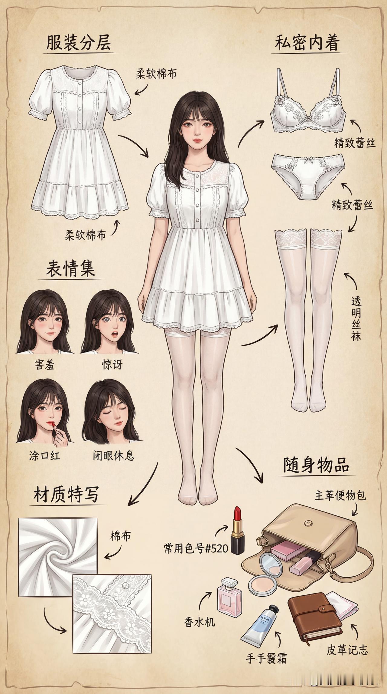 ai女大学生穿搭AI穿搭分析 ai美学穿搭 ai御姐穿搭 ai风穿搭 AI穿搭设