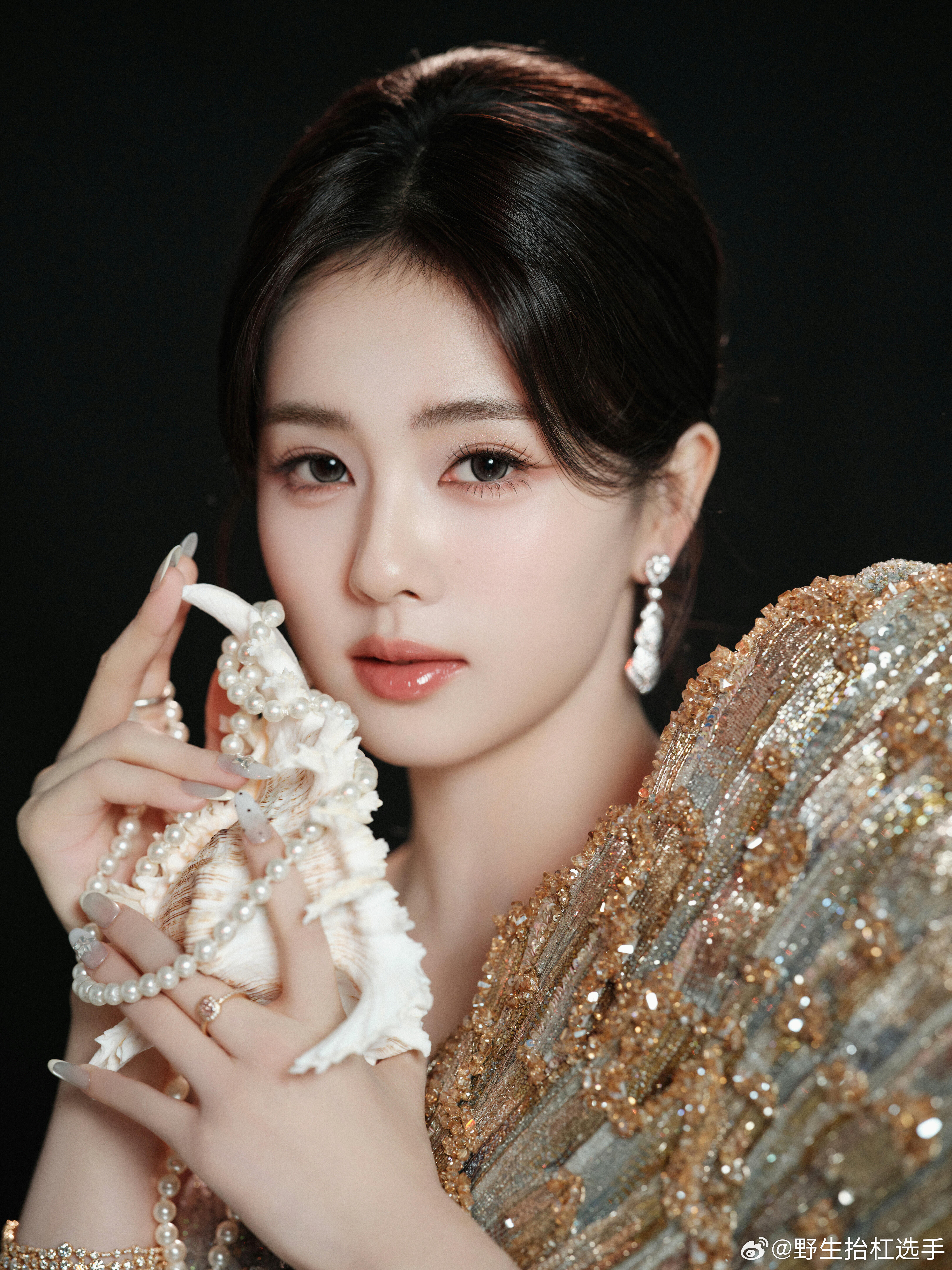 白鹿 白珍珠和她的蚌壳打起来了打起来了 