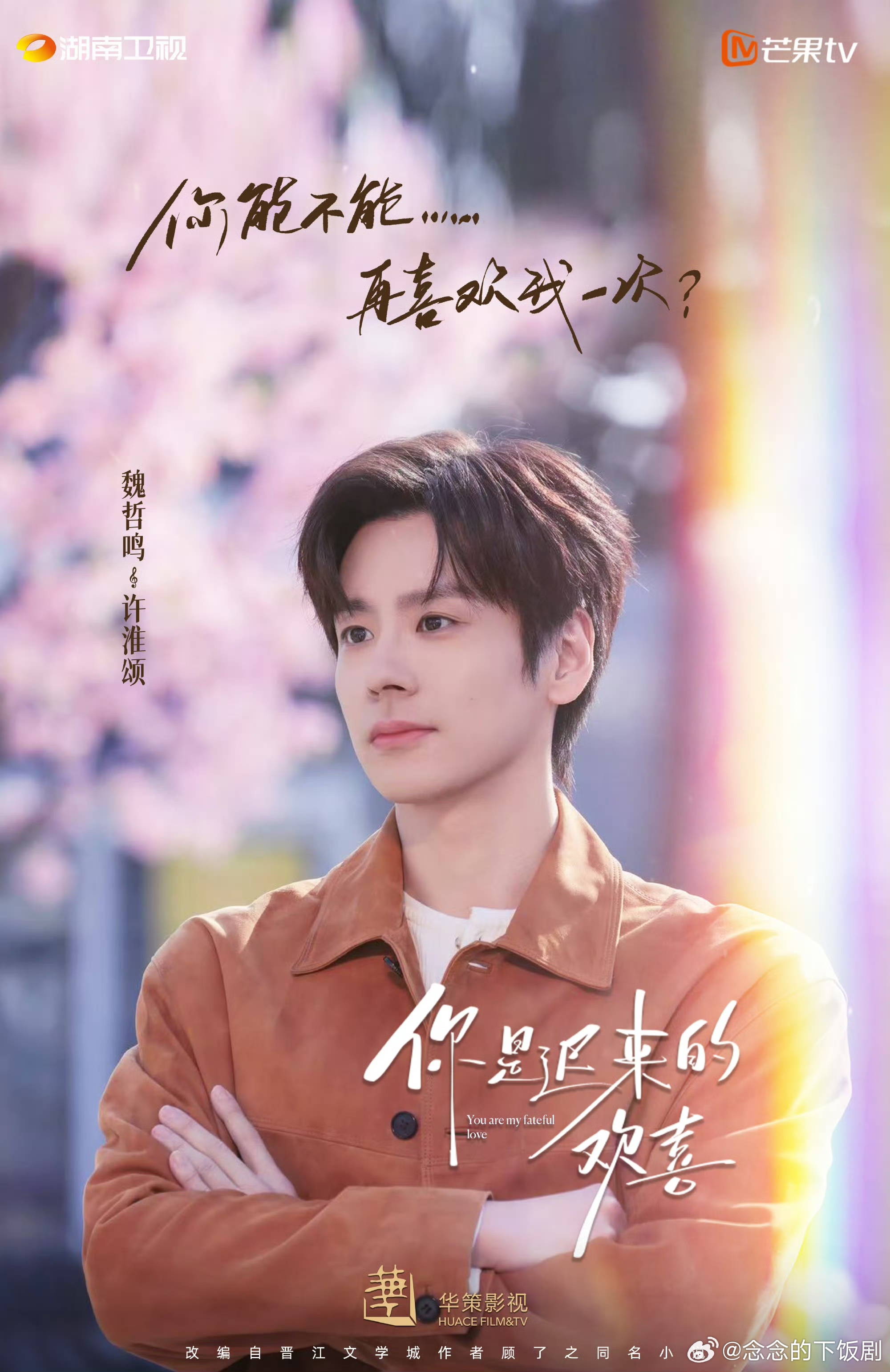 魏哲鸣新剧成crush的暗恋文男主你是迟来的欢喜 魏哲鸣新剧也太好磕了！双向暗恋