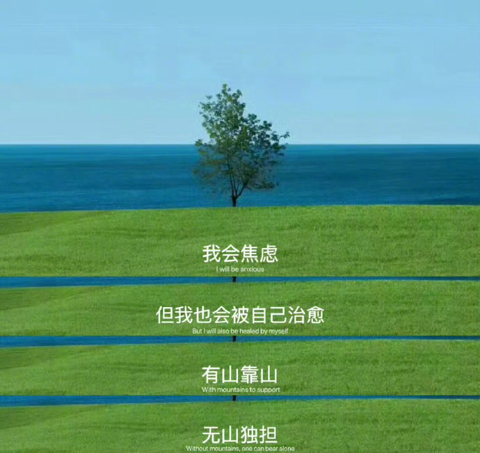 被这段文字治愈到了 