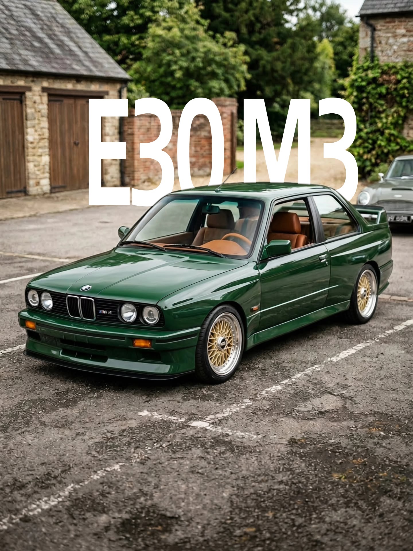 英国赛车绿 + 金色BBS：老派顶级审美这几天，想必被北京车展上的各种新势力轰炸