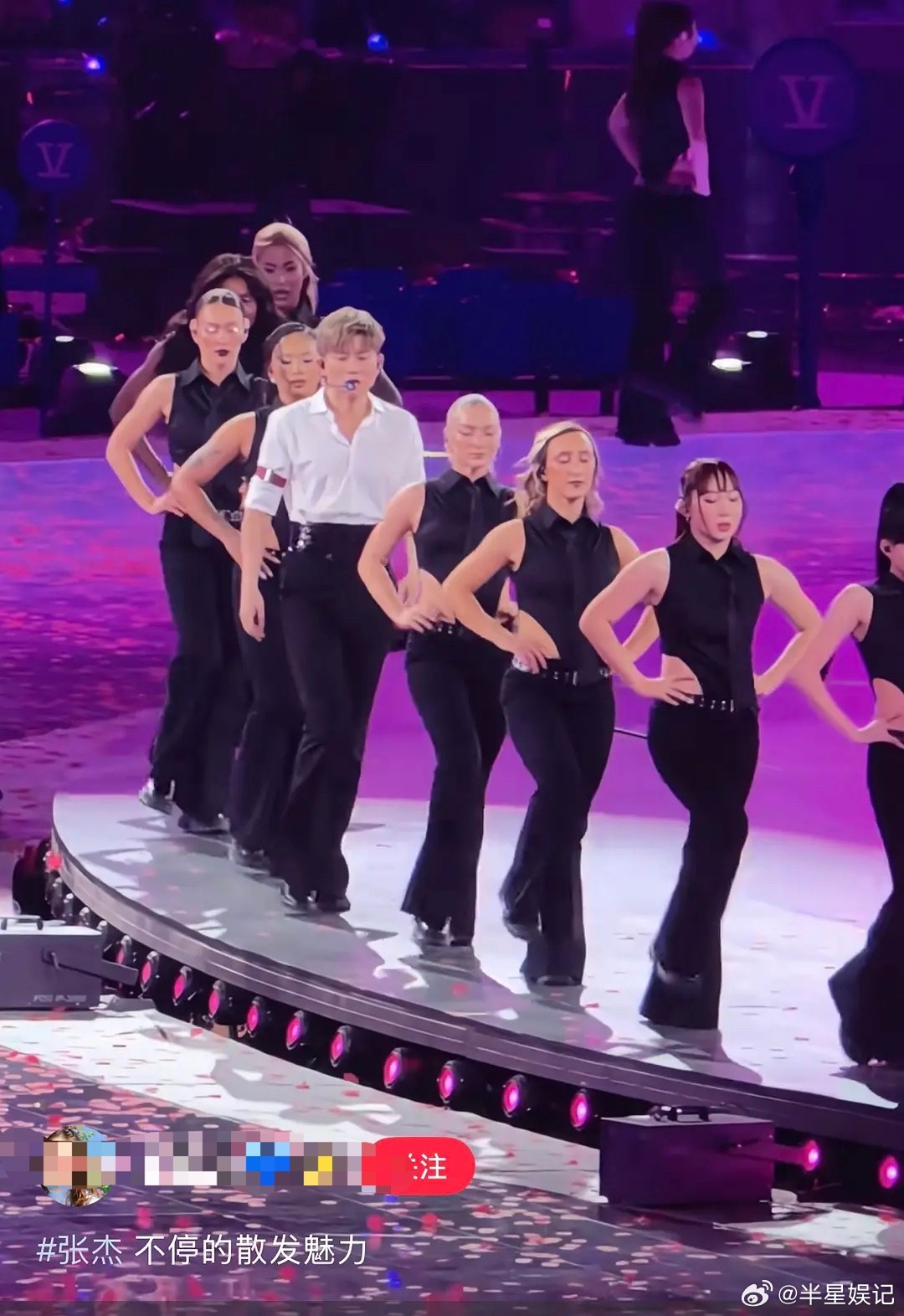 张杰怎么这么潮了，不符合年龄的潮感