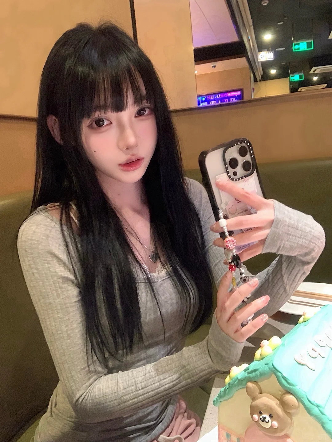 黑长直 随机迷倒一位女大