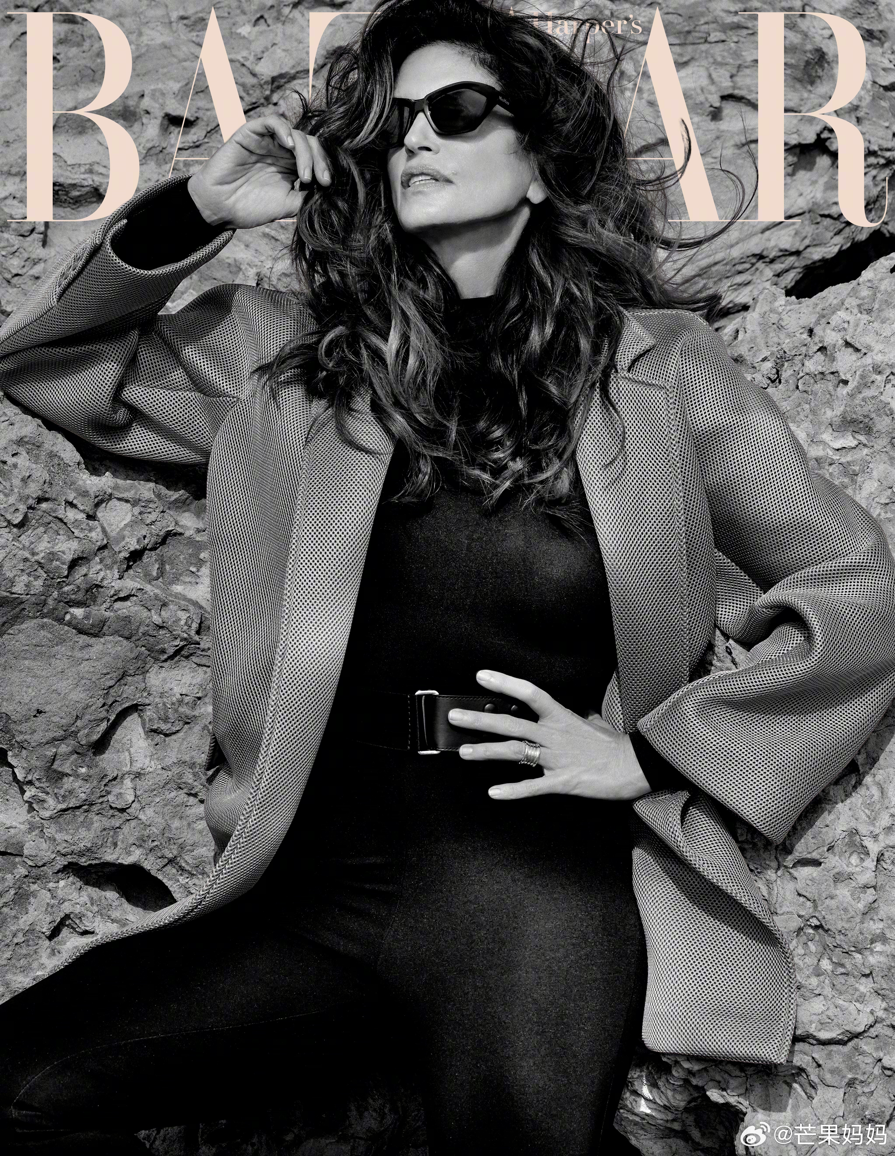 时尚芭莎四月刊时尚芭莎四月刊双封预告：惠英红 x Cindy Crawford，