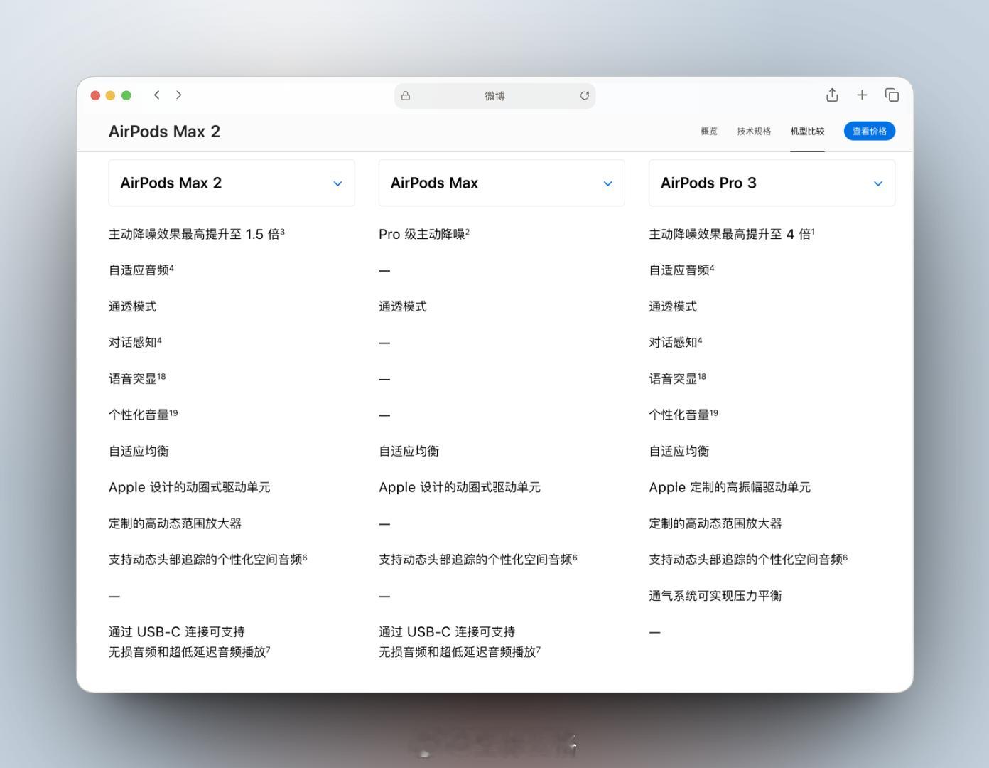AirPods Max 2 基本就是 AirPods Max 的外观，加上 Ai