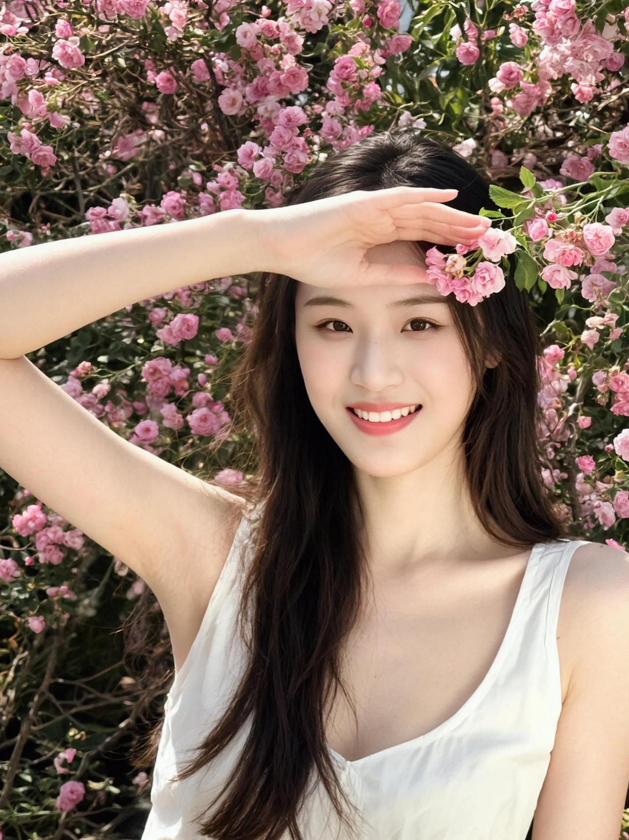 春天的花都开了，我的脸却还没修好。这AI生成的照骗，连我妈都认不出我了，问我是不