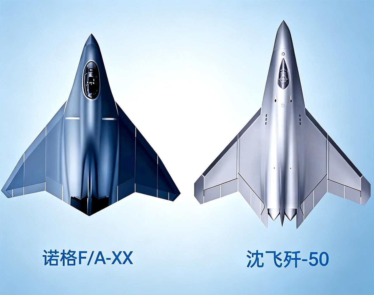 网友说：不能说很像，只能说一模一样。美国直接开始“蒸馏”中国六代机！

漂亮国网