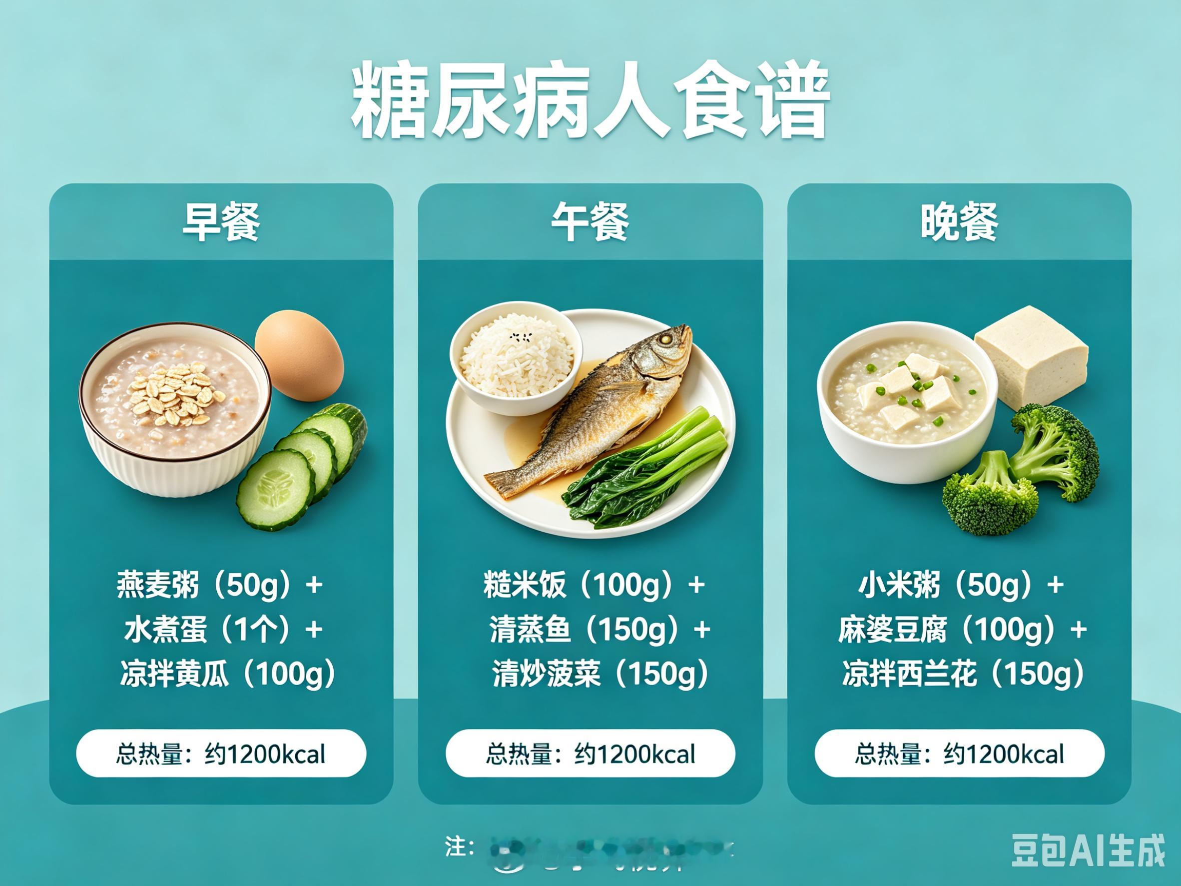 把自己当成糖尿病人来吃饭天天这样吃，确实也就无欲无求了