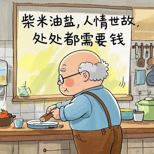 曾经觉得谈钱俗气，感情和理想才重要，进入社会后才懂，钱虽不是万能的，但没钱真寸步