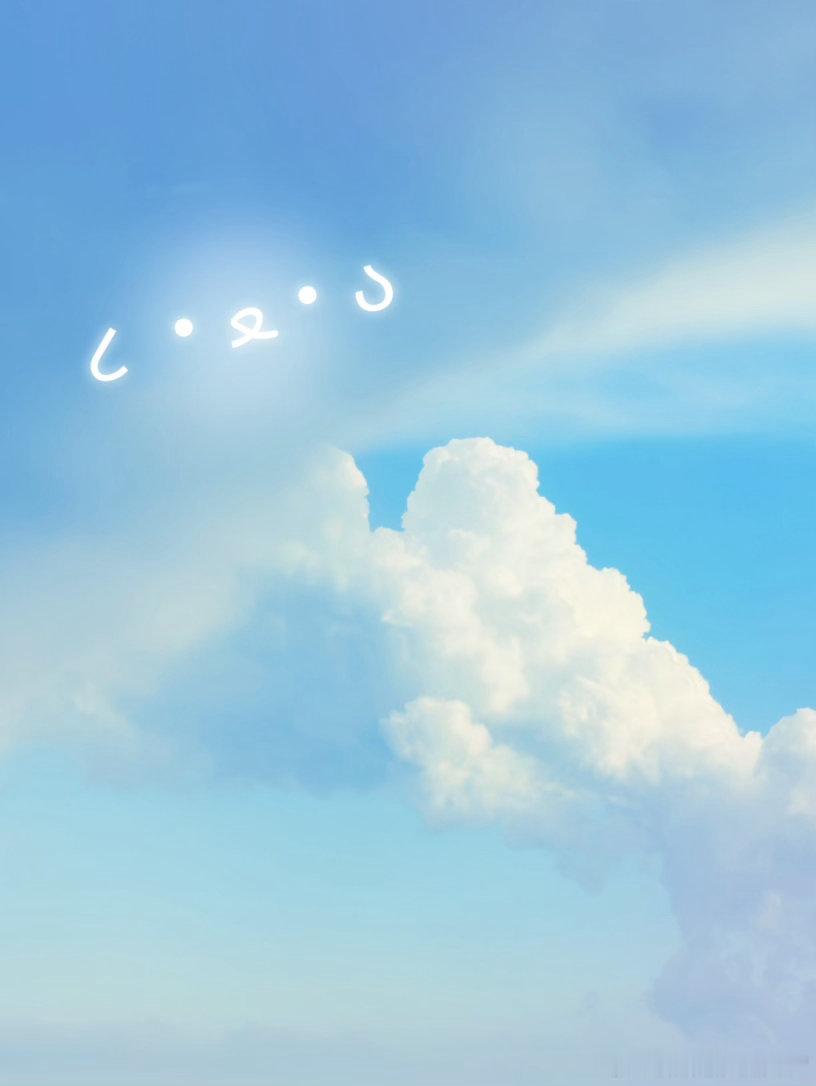 雨过天晴，偶遇了一朵漂亮的小☁️ 