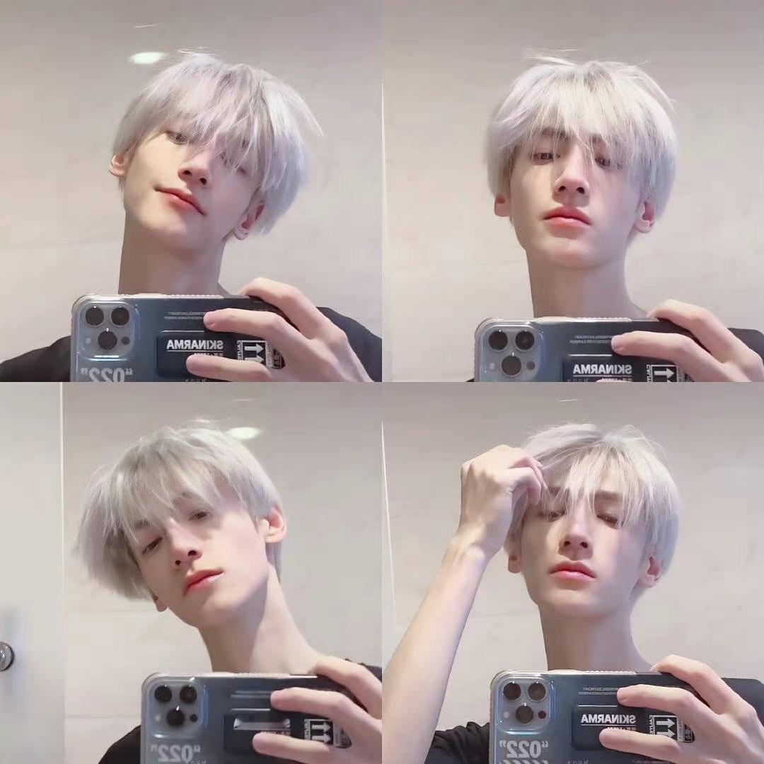 #罗云熙银发出妆#罗老师银发真的很好看啊！古装的神！ ​​​