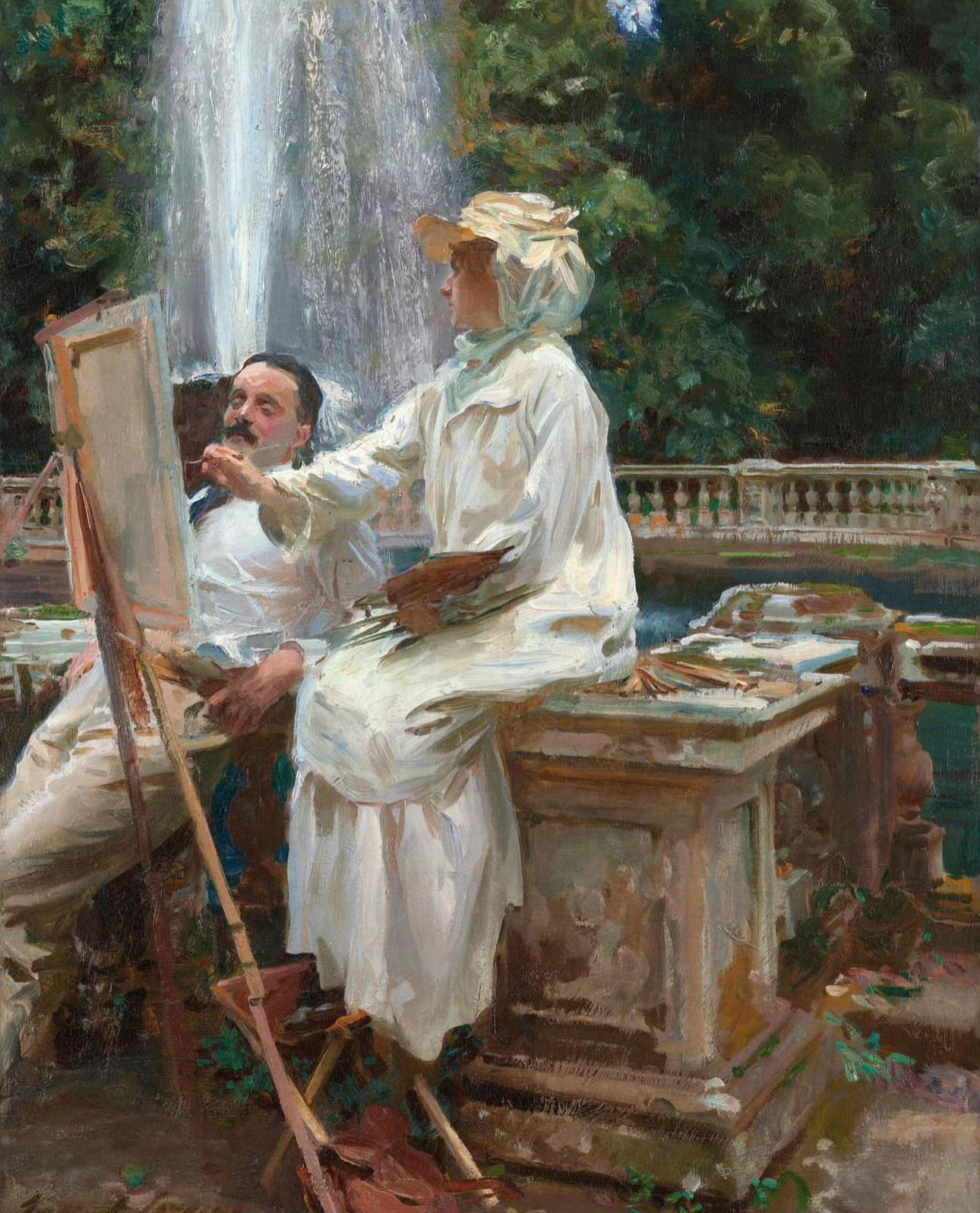 艺术家萨金特John Singer Sargent的作品艺术达人夏日企画