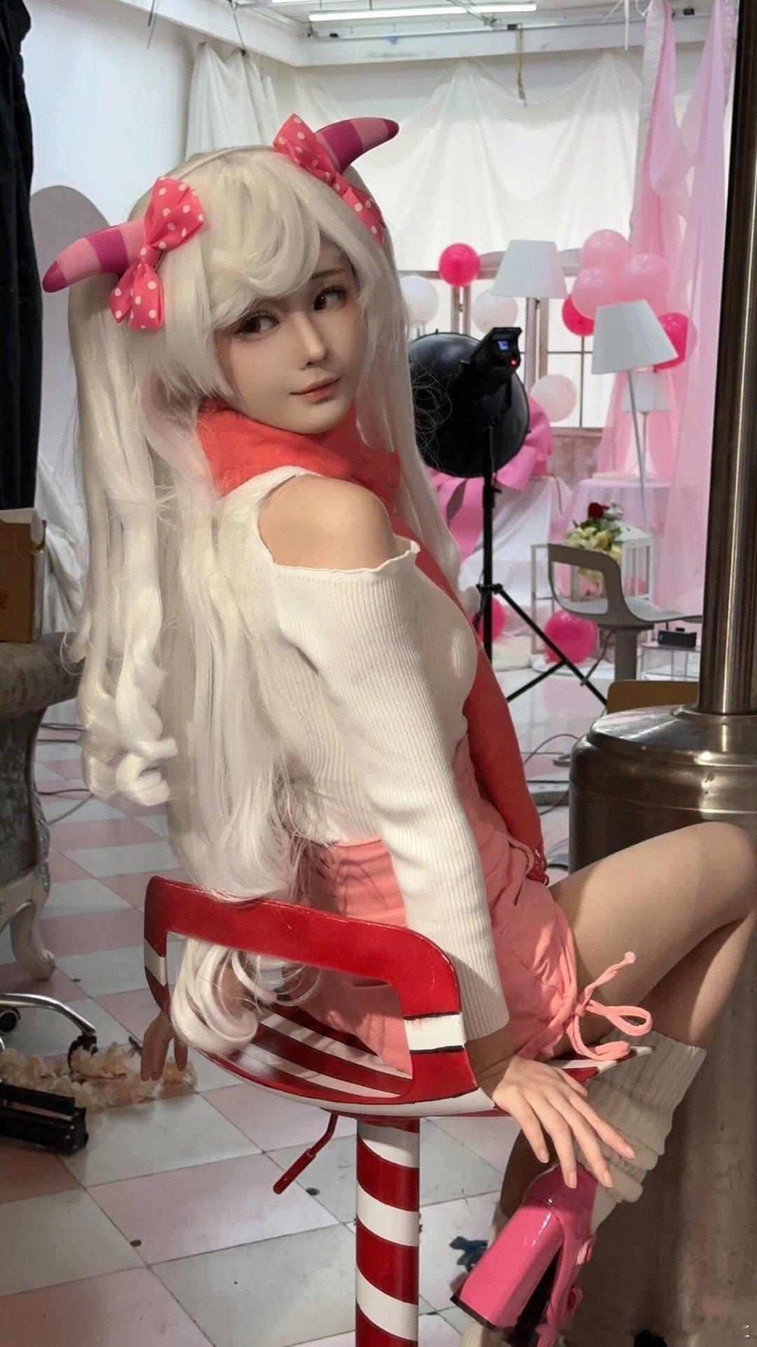 #cosplay[超话]# 姝姝的可爱美羊羊~ 期待正片.  #cosplay#
