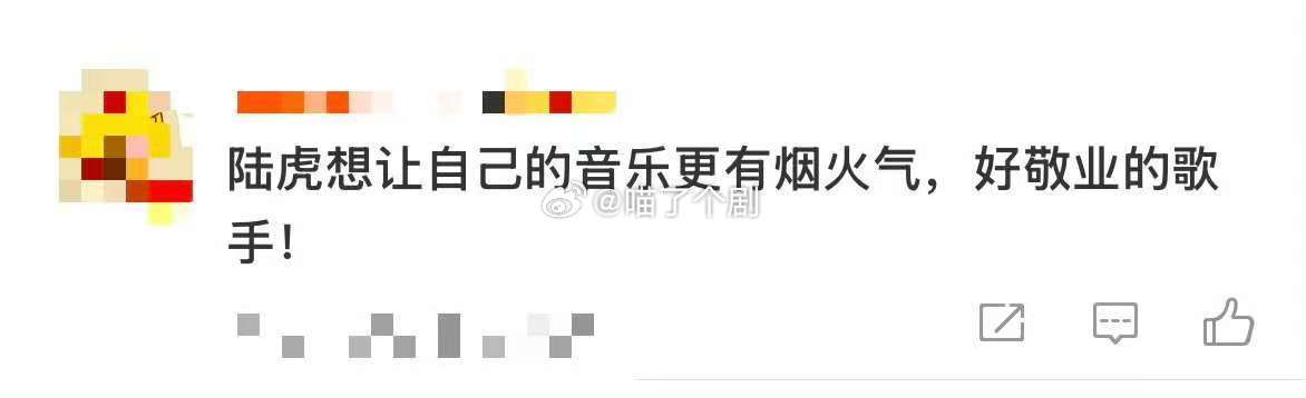 陆虎想让自己的音乐更有烟火气 陆虎在《乐在旅途》中找寻灵感，愿将生活点滴融入旋律