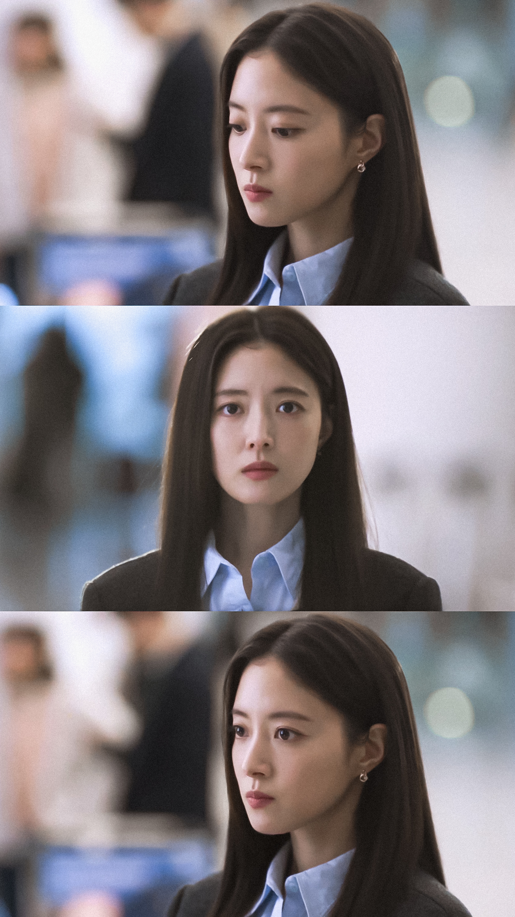 🎬李世荣 爱过之后来临的这部导演镜头下的她特别美，黑长直和波浪卷是不同韵味，但