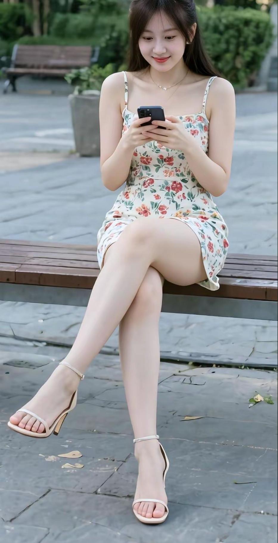 洋洋高锐·劫还是缘◎不知为啥公园……哪么多椅子就想坐在她身边◎她的椅子镶金边了吗