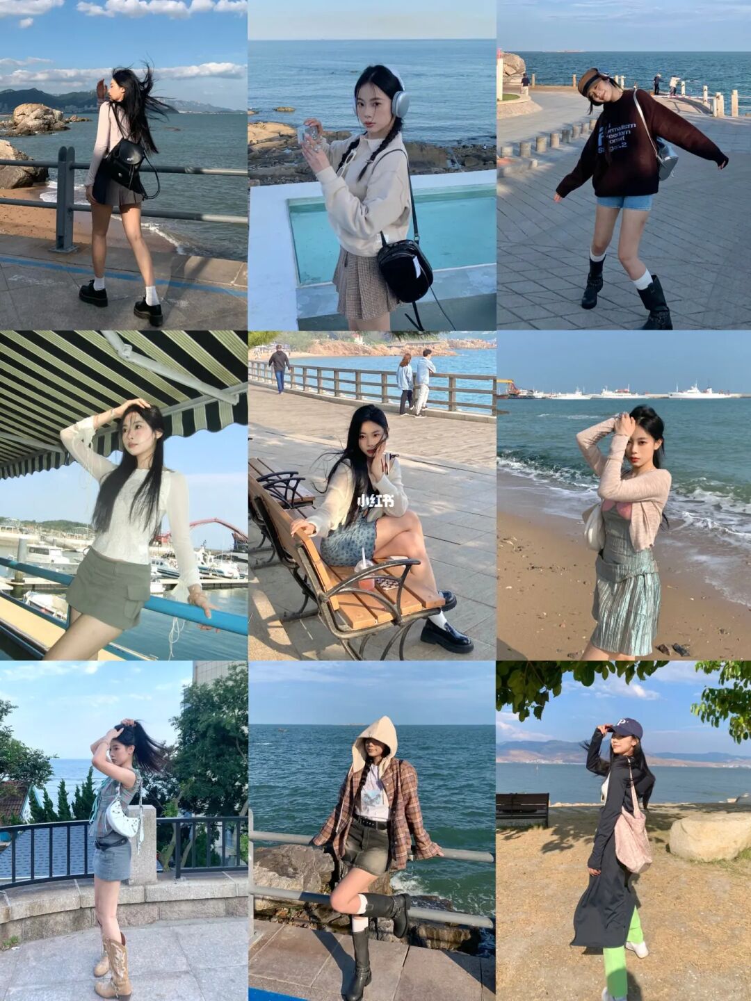 攒了好久！海边拍照姿势分享🌊