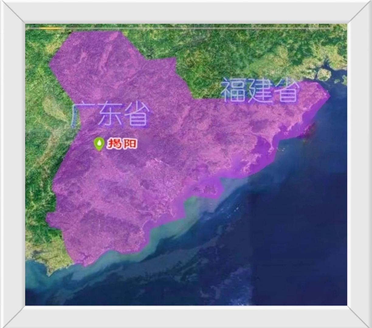 那时的揭阳在这里。
后的潮州在那里？
你告诉大家。//@陈剑飞书法:揭阳比潮州出