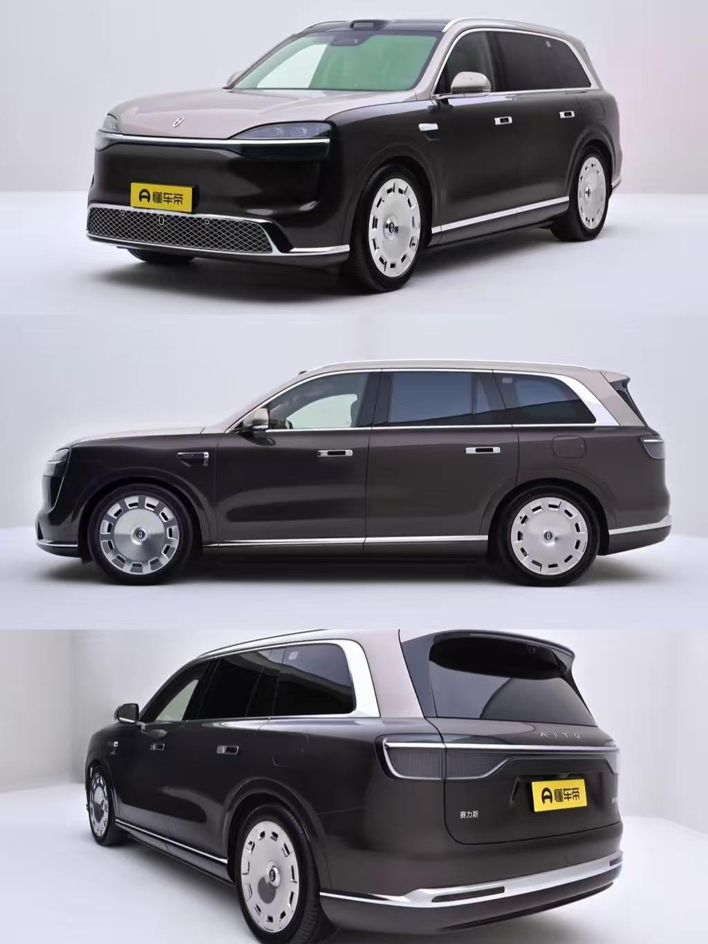 新款问界M9简直太“尊”了！
我记得第一次见到问界M9，给我的印象就比较深刻，首