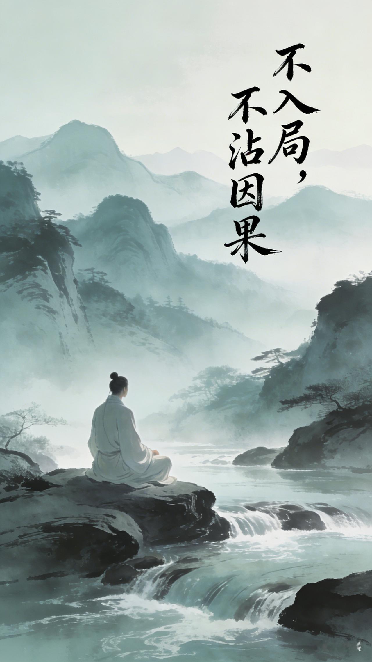 别再把善良用错地方了！道家说的不入局，不沾他人因果，根本不是冷漠，是顶级自保。