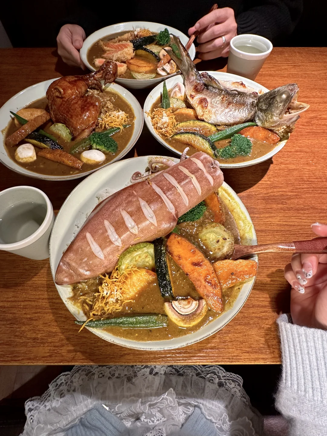 北京暖乎乎1-2人食🥘北海道🦑汤咖喱！！
