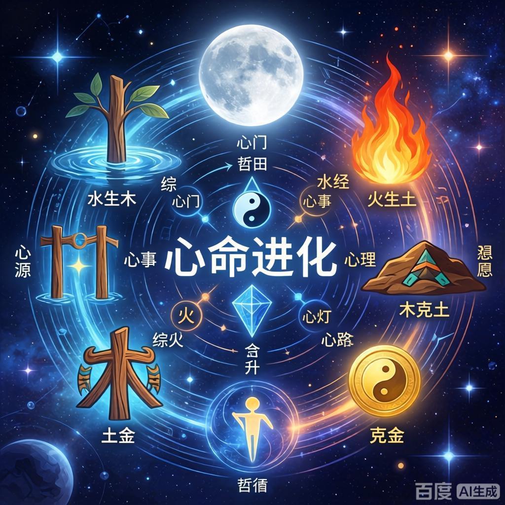 内心境外心海有机结合，抓住心核解决问题。心命进化规律之应用。随着对内心境外心海有