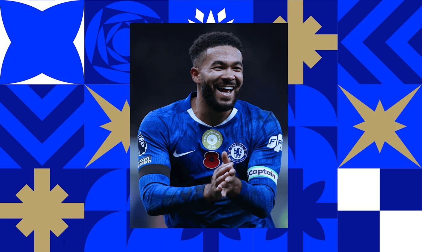 今晚就是平安夜，切尔西官方发布最后一篇圣诞采访， 由男队队长里斯-詹姆斯收尾。詹