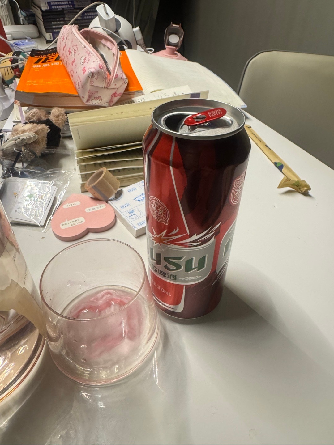 我现在的流量 ：一瓶啤酒 好晕 