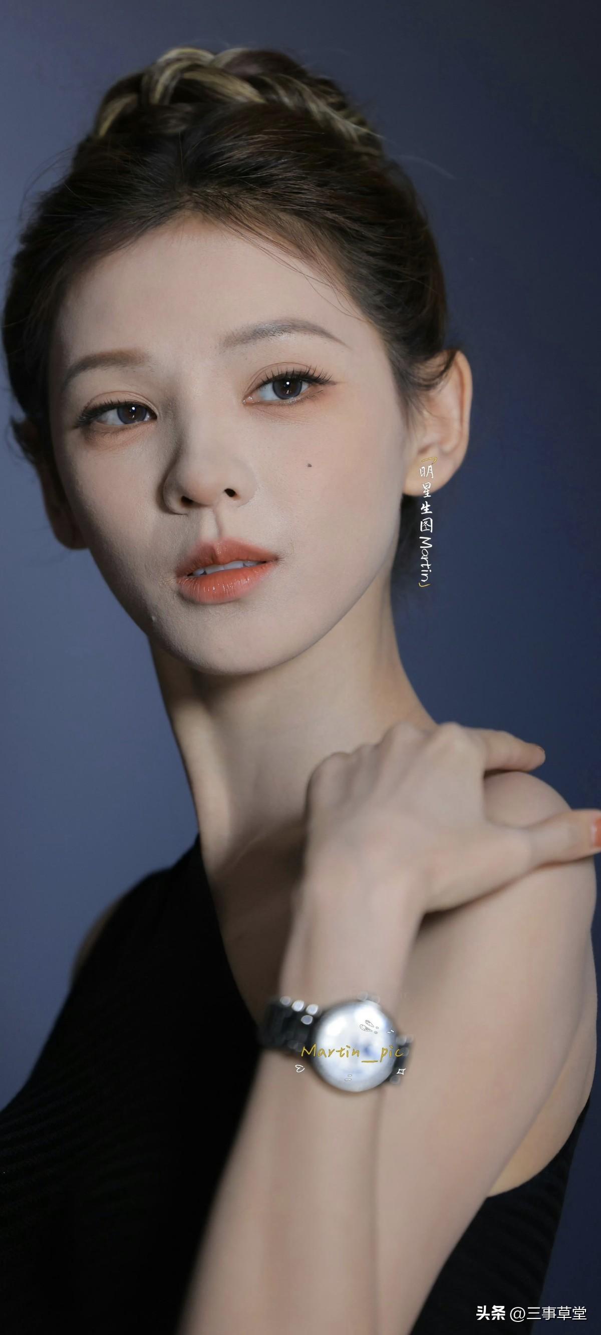 晒晒你最爱的女明星生图神颜的张予曦，公主全身在发光