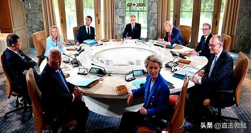 G7峰会这张“小孩桌”又吵起来了！
 
当地时间6月15日，第52届G7峰会在法